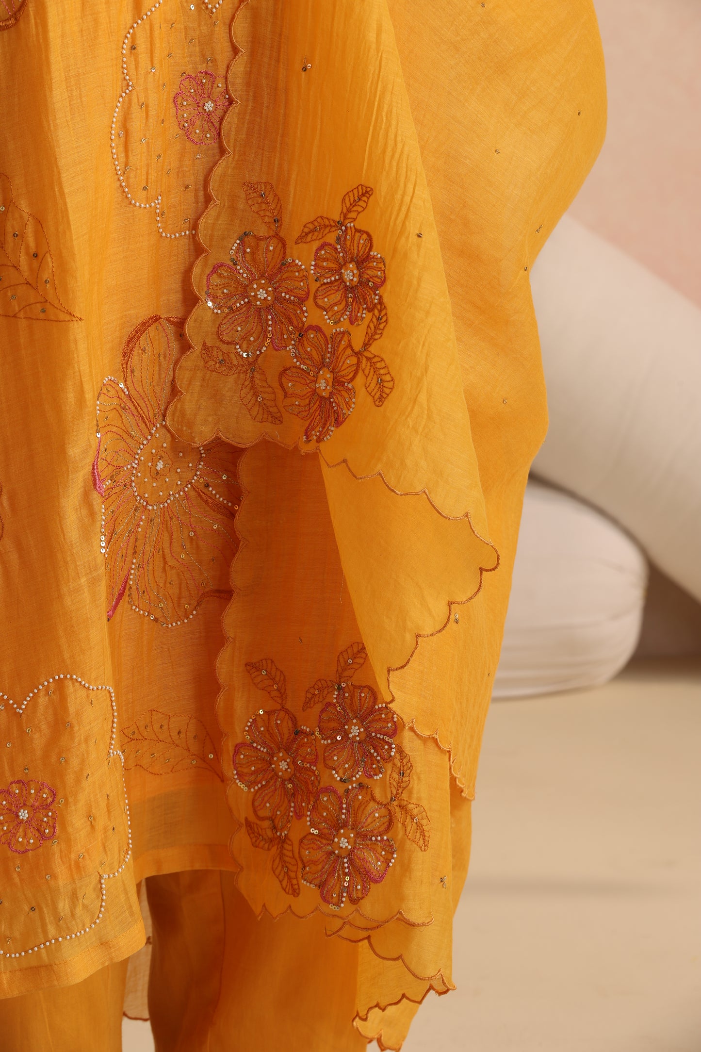 Jhilmil Suit Set - New Gold