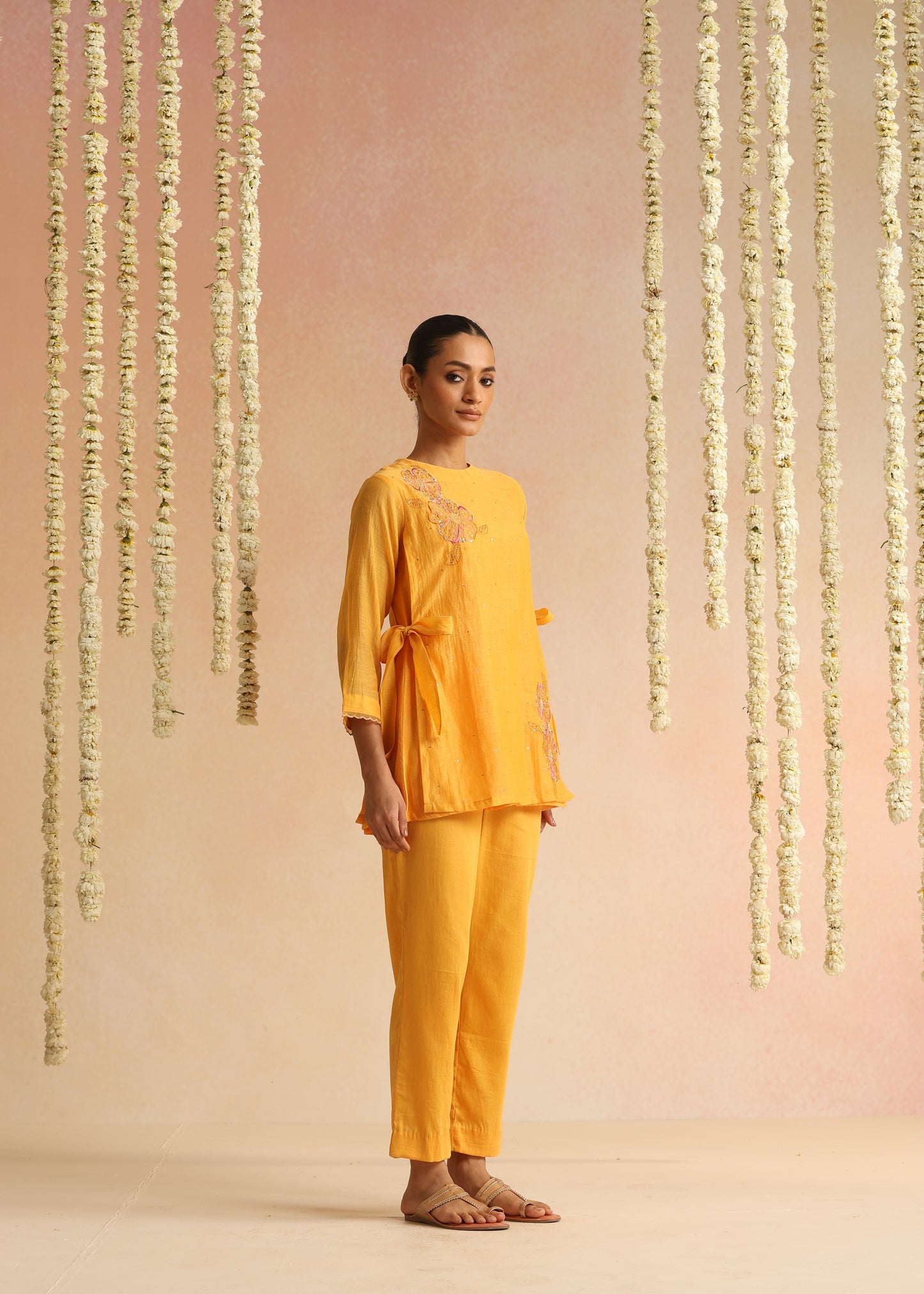 Yamini Cord Set - Orange