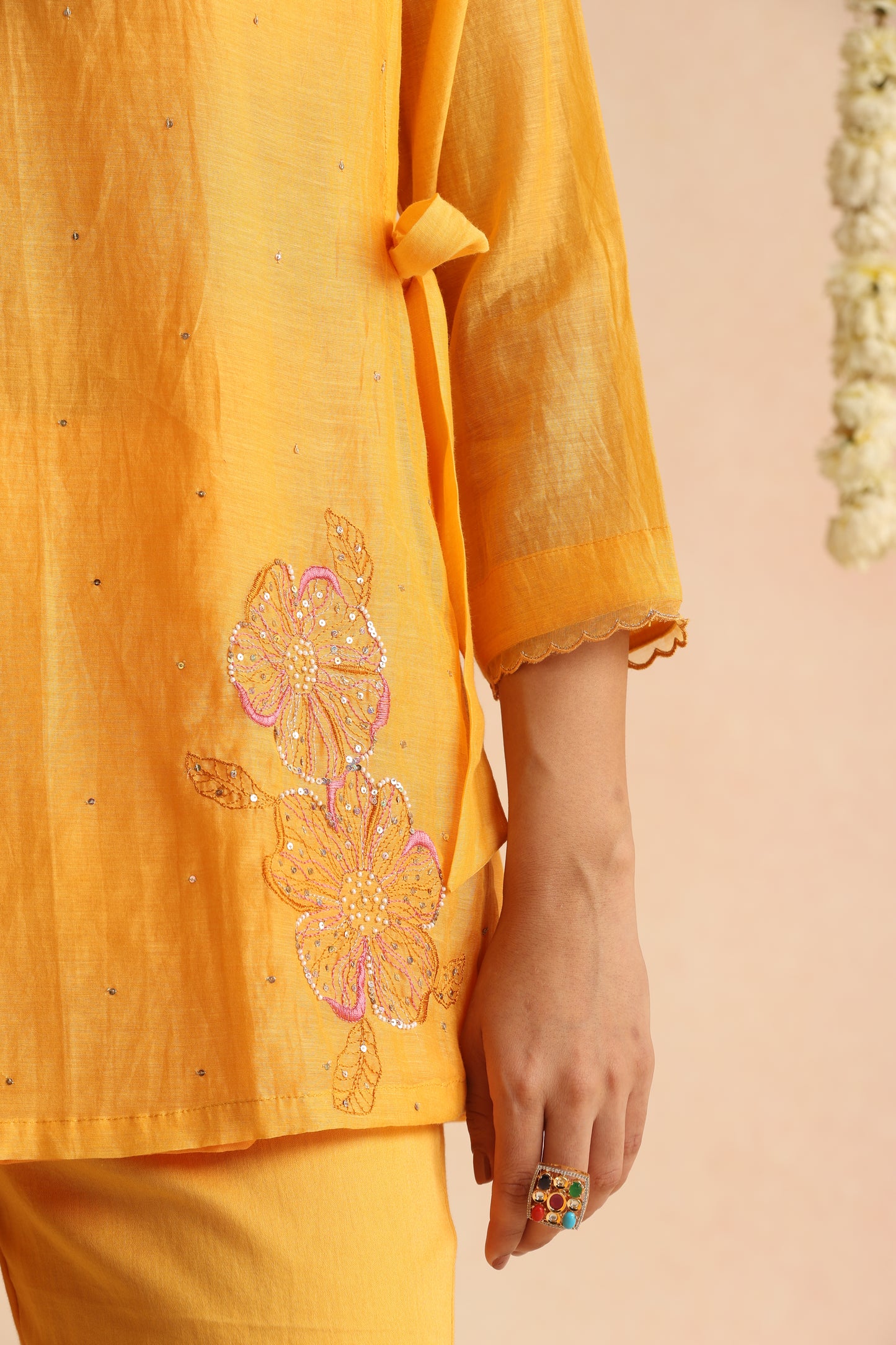 Yamini Cord Set - Orange