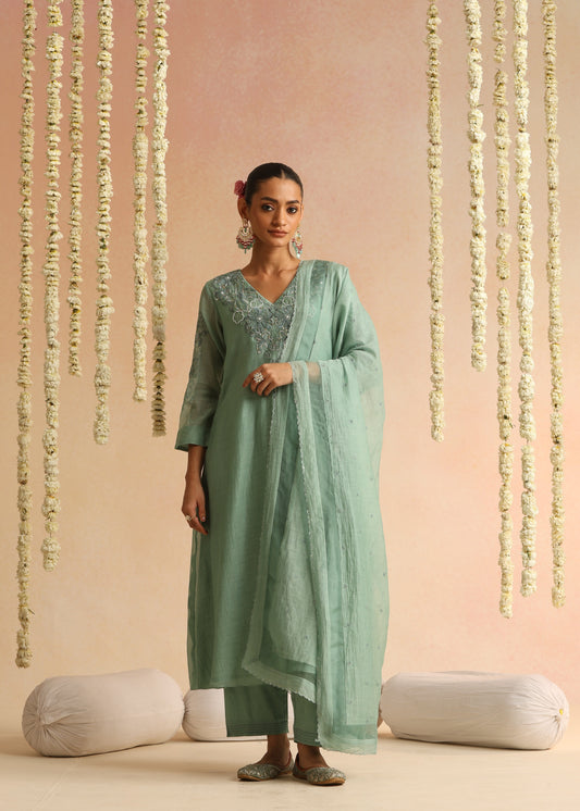 Chandni Suit Set - Blue