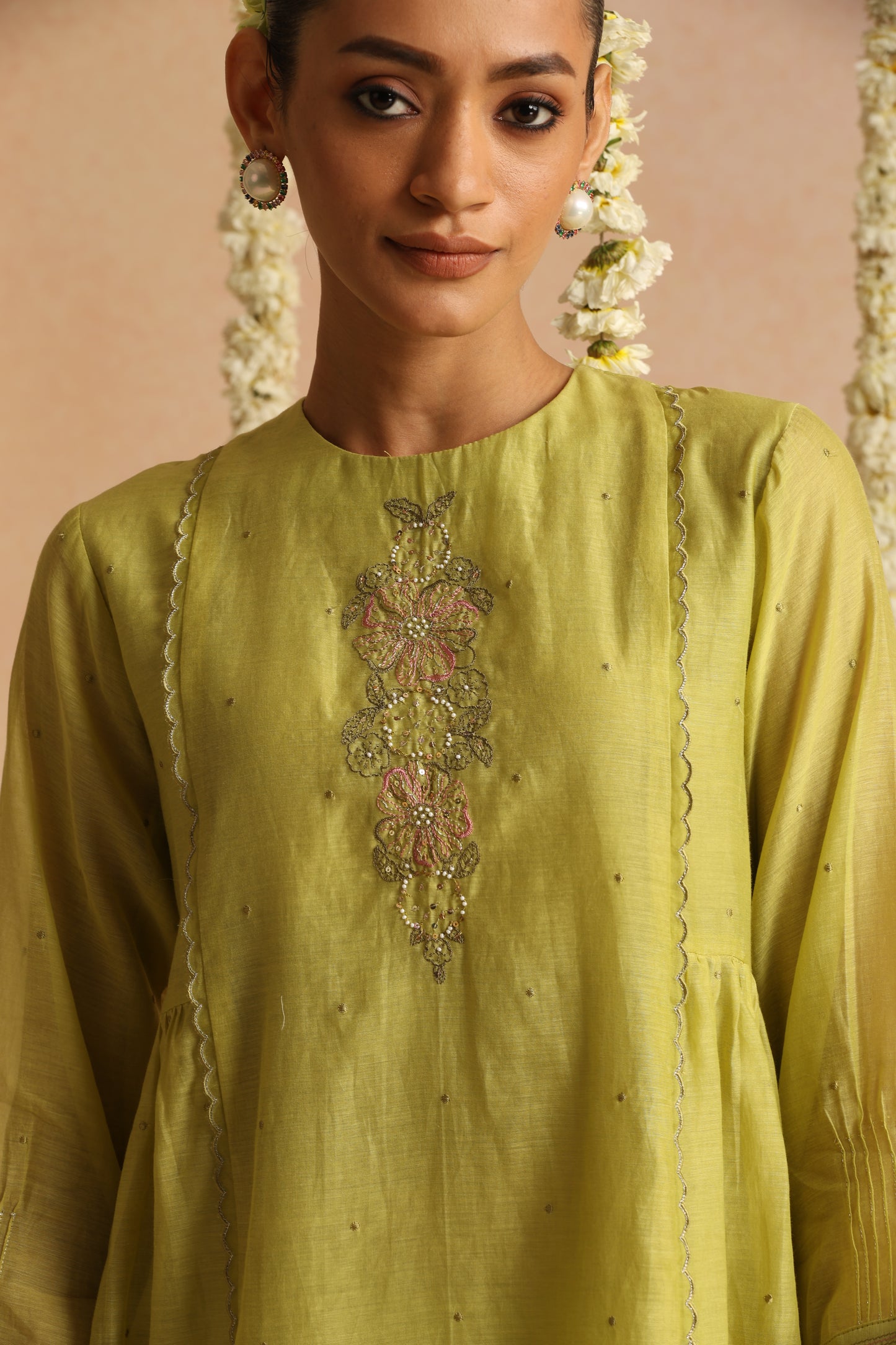 Noor Cord Set - Lime