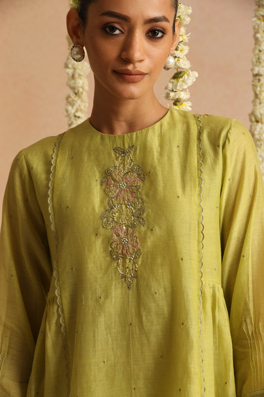 Noor Cord Set - Lime
