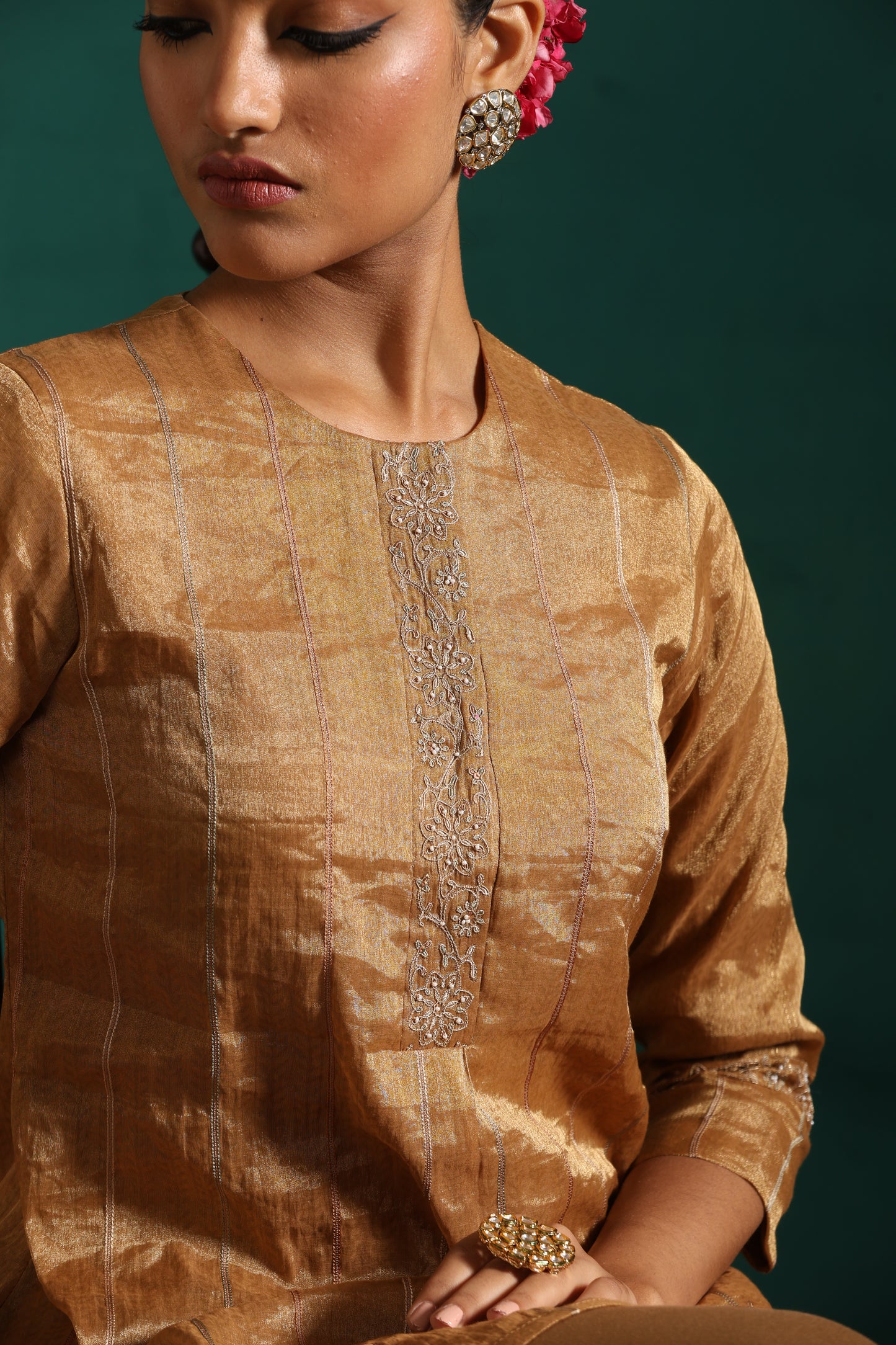 Ayaat Coord Set- Brown