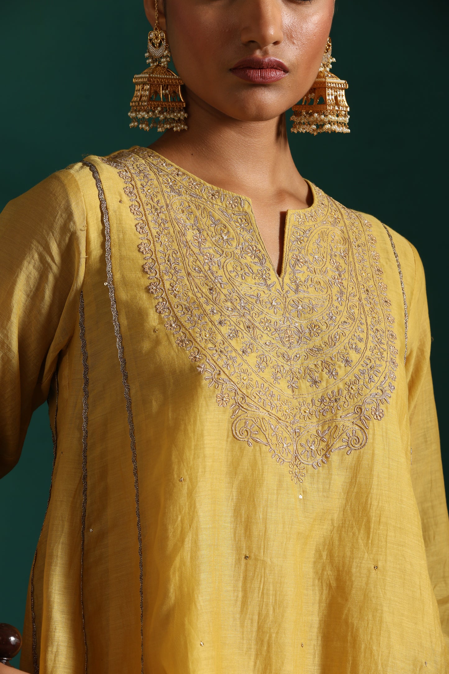 Taabiir Coord Set- Yellow